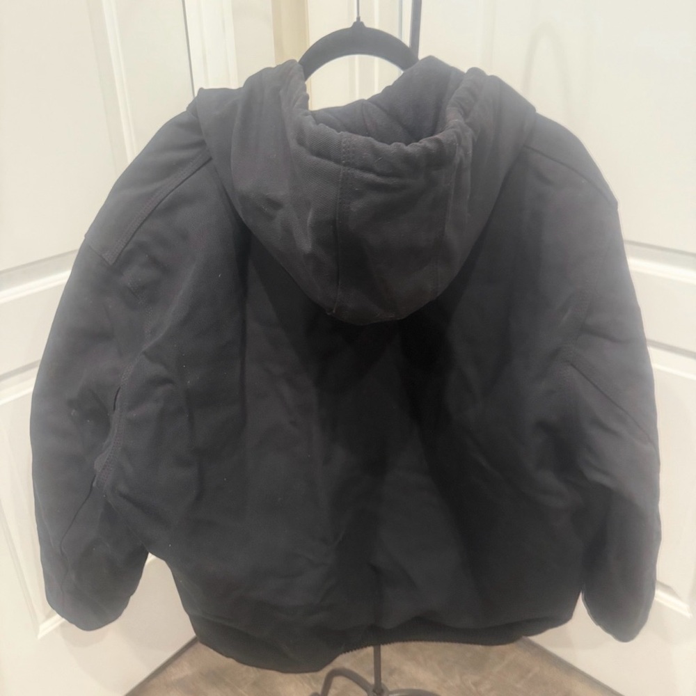Carhartt Black Full-Zip Insulated Hoodie - Picture 5 of 6